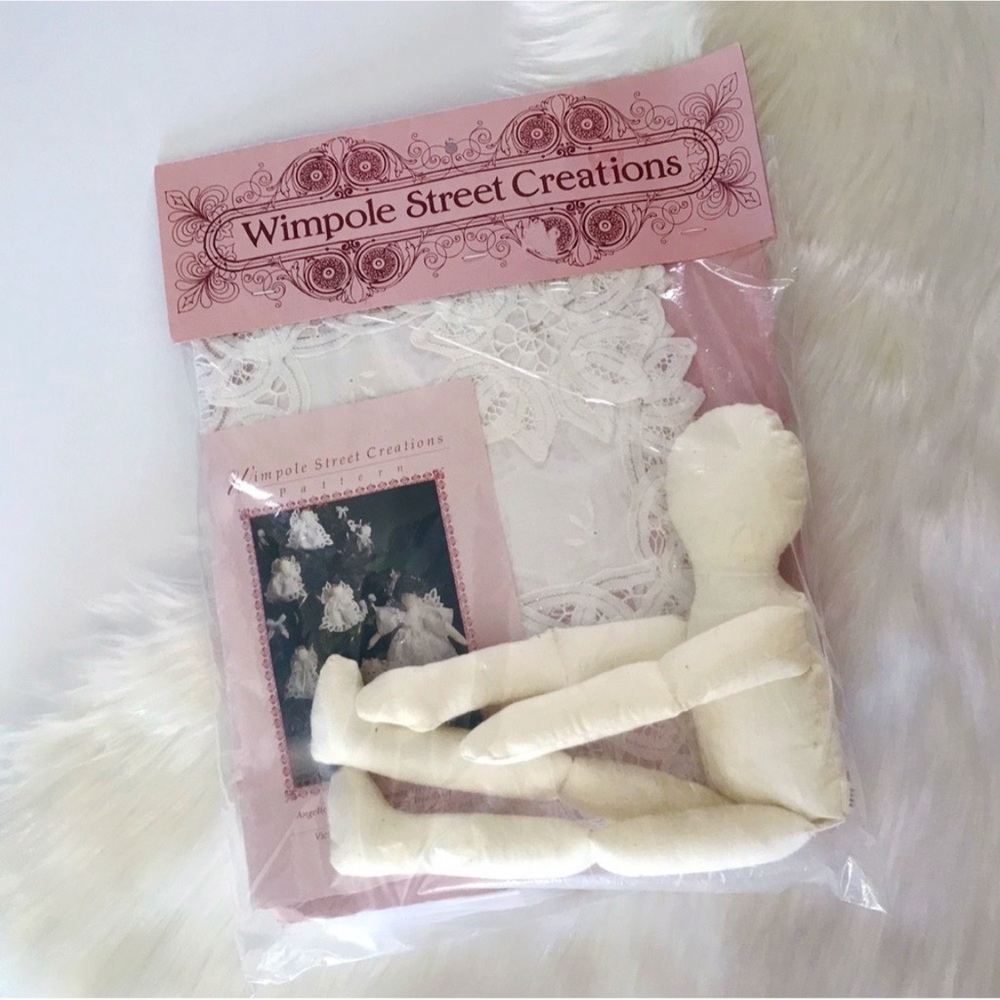 VTG Wimpole Street Creations Angel, Ornaments Tree Skirt Crafting Kit